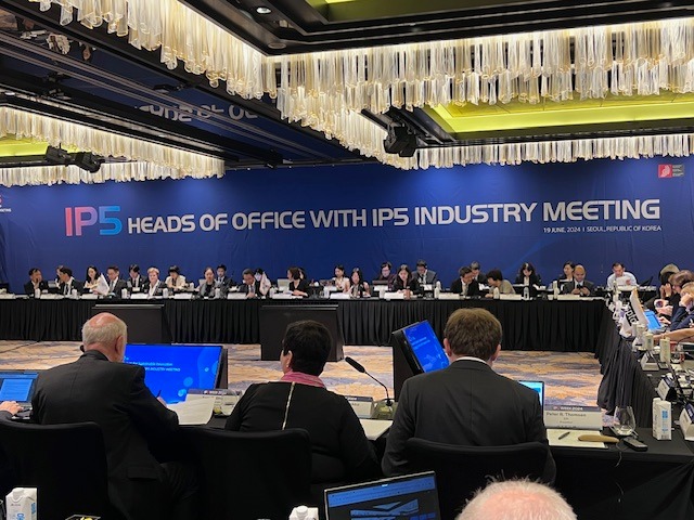 Ann Mueting leads the AIPLA delegation at the IP5 Heads of Office and Industry Meeting in Seoul Korea this week. 